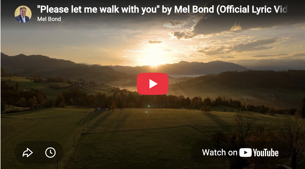 Please let me walk with you by Mel Bond